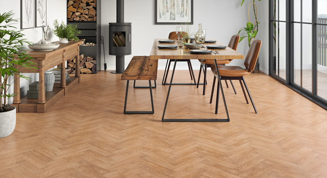 Herringbone Engineered Wood 20/6mm