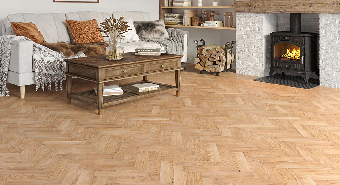 Herringbone Engineered Wood 10/3mm